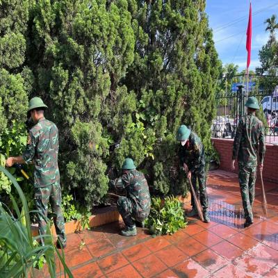 BỘ CHỈ HUY QUÂN SỰ THÀNH PHỐ HẢI PHÒNG RA QUÂN NGÀY “CHỦ NHẬT XANH” LẦN THỨ II NĂM 2025.